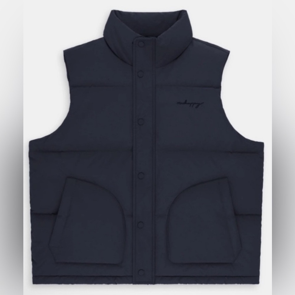 Madhappy Winter 1 Puffer Vest Navy Small